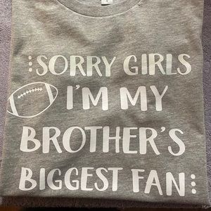 Football sister t-shirt